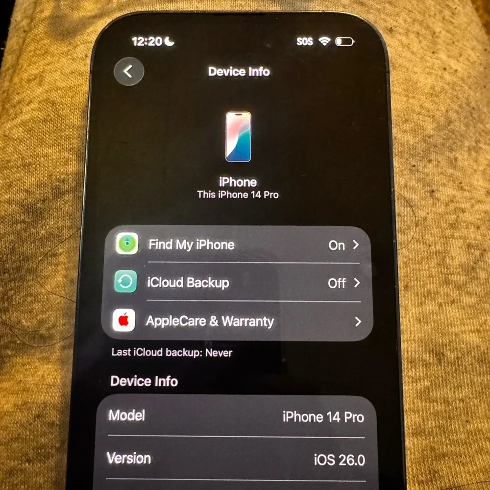 Apple iPhone in Black